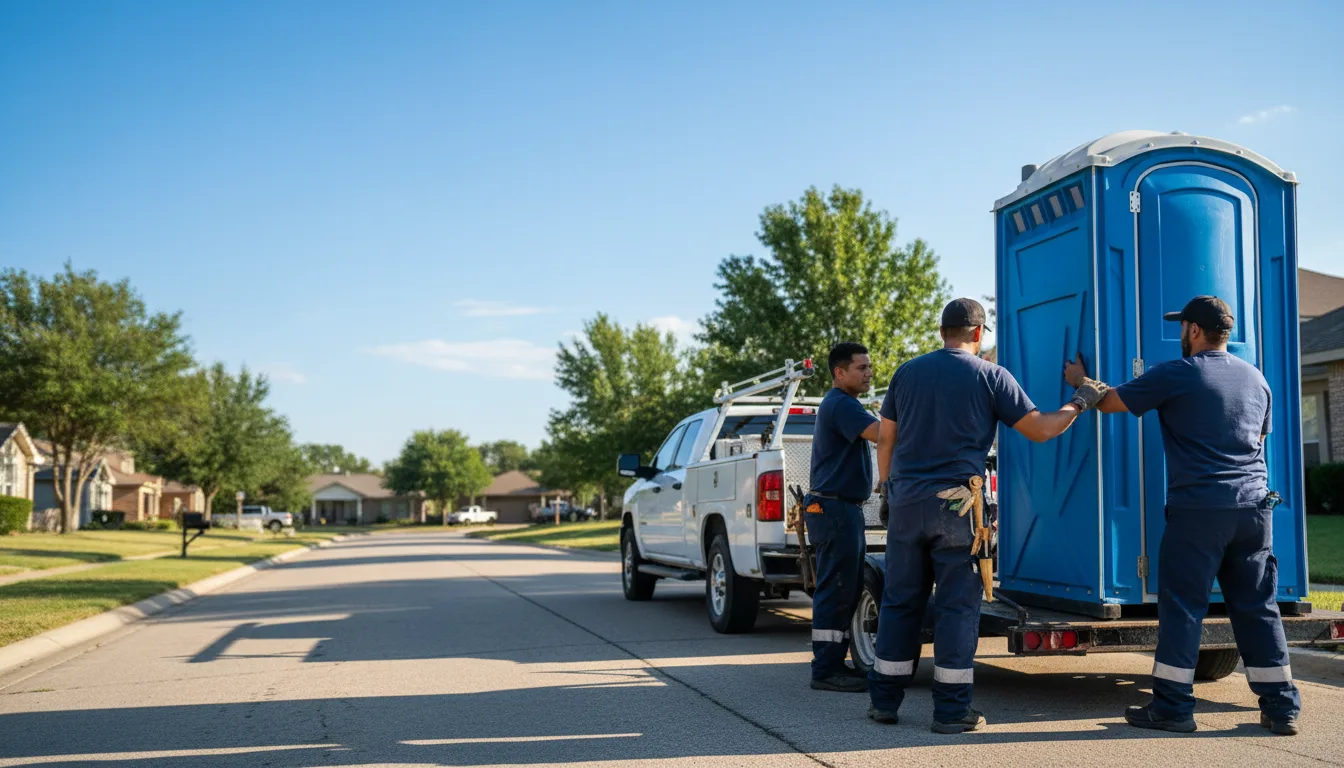 Portable Toilet Rental in Bluewater, NM near me